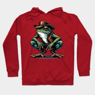 Cowboy frog Hoodie